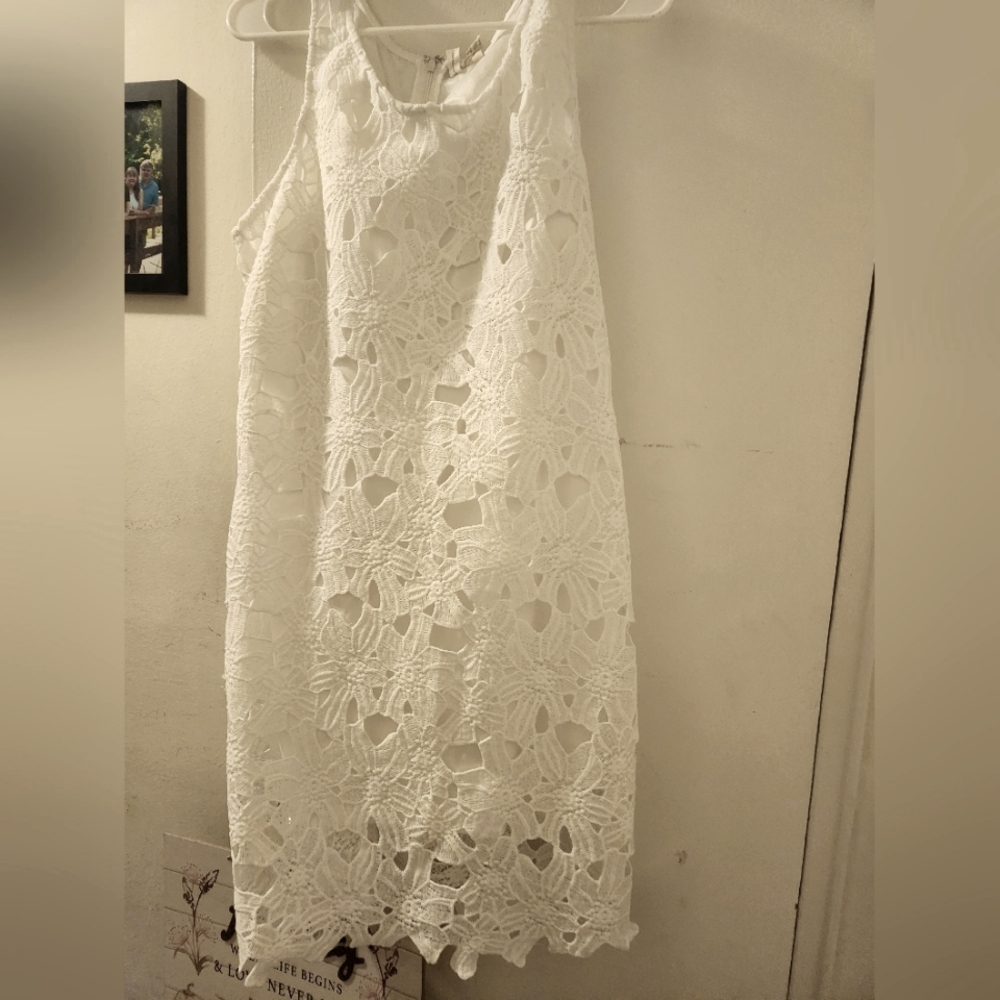 EUC white dress